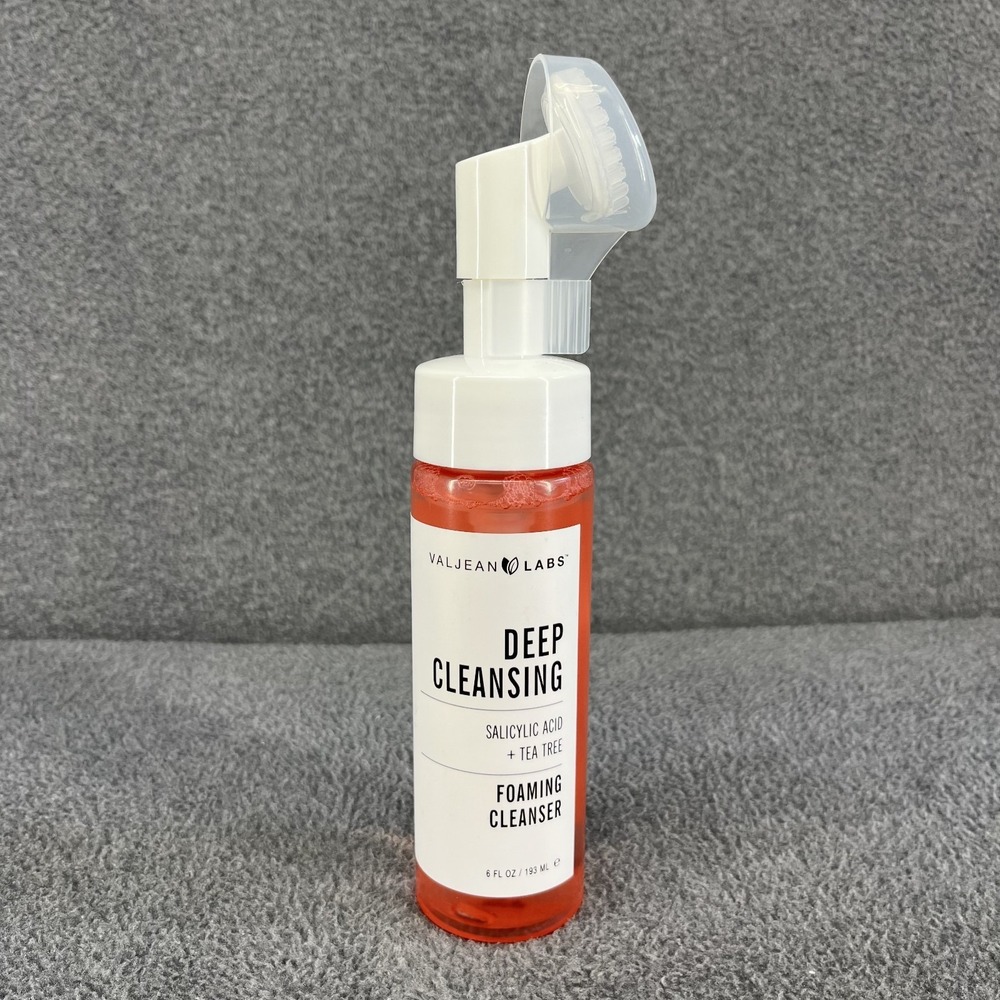 VALJEAN LABS DEEP CLEANSING Salicylic Acid + Tea‎ Tree Foaming Cleanser 6 oz
